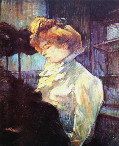 The Modiste Henri de Toulouse-Lautrec